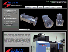 Tablet Screenshot of baranmanufacturing.com